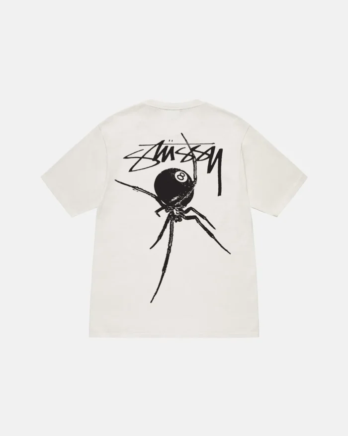 ARACHNID TEE PIGMENT DYED WHITE